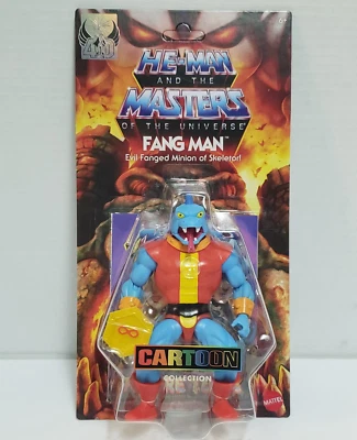 Figura Colección Dibujos Animados FANG MAN Masters of the Universe Origins MOTU EN STOCK Foto 1 de 4