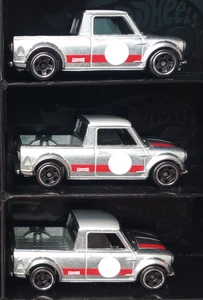 Lot of 3 Hot Wheels Austin Mini Pickup Zamac Loose from Walmart Zamac 6 Pack - Picture 1 of 2