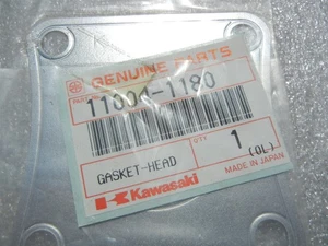 KAWASAKI AR50 HEAD GASKET 11041180 OEM NEW OLD STOCK AR 50CC - Picture 1 of 3