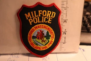 police patch MILFORD POLICE MASSACHUSETTS - Bild 1 von 1