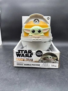 Star Wars The Mandalorian Grogu Baby Yoda Seifenblasenmaschine The Child Bubbles Neu - Bild 1 von 2