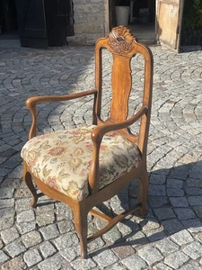 8/7/825 Stuhl Armlehnenstuhl  Sessel Barock antik - Bild 1 von 10