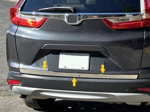 Polished 1.75" Rear Deck Trim for 2017-2022 Honda CR-V [1pc] - Bild 1 von 2