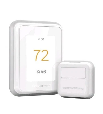  Honeywell Home T9 Smart Thermostat Smart Room Sensor WIFI, White *Open BOX* - Image 1 of 4
