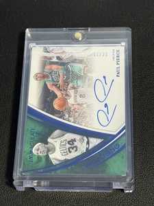 2024-25 Immaculate Paul Pierce Virtuoso Auto Blue #11/25 Celtics - Bild 1 von 2