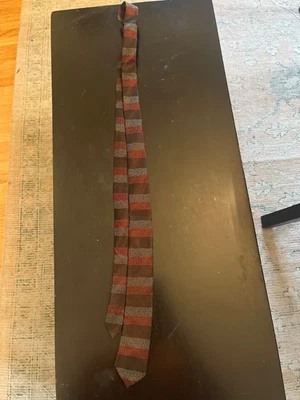 Corbata ajustada de seda vintage The Big Duluth de Damon Foto 1 de 4