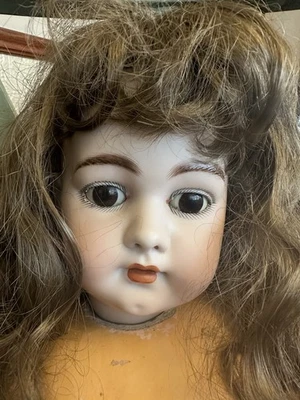 1890s Simon Halbig German 30" Doll SH 1079 DEP 14 Composition Jointed - Image 1 of 4