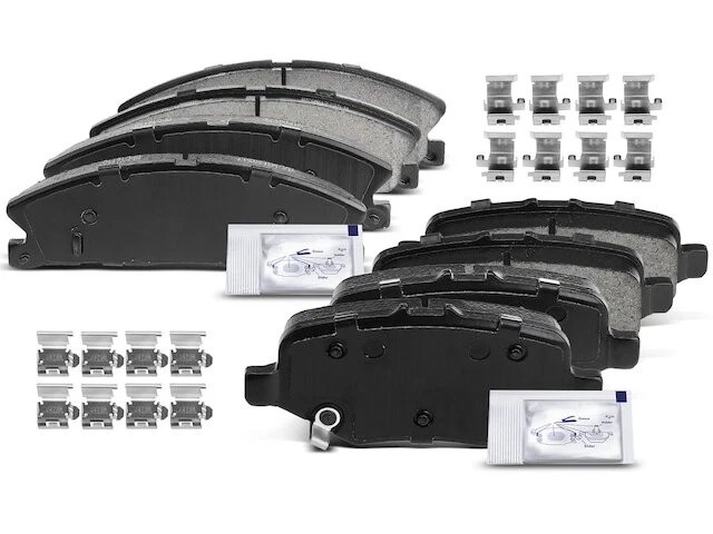 Brake Pad Set For 2013-2018 Ford Explorer 2017 2014 2015 2016 HT182DW - Image 1 of 1