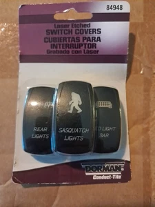 Dorman 84948 Electrical Switch Rocker Covers Rear LED Light Bar Sasquatch - Foto 1 di 2