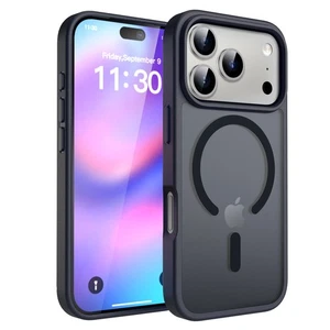 Suitable for iPhone 17 Pro Max 17 Air protective case with magnetic matte finish - Picture 1 of 36