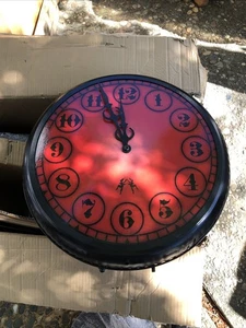 Rare 🍷Menage A Trois 2015 Midnight Mass Company Display Clock - Bild 1 von 8