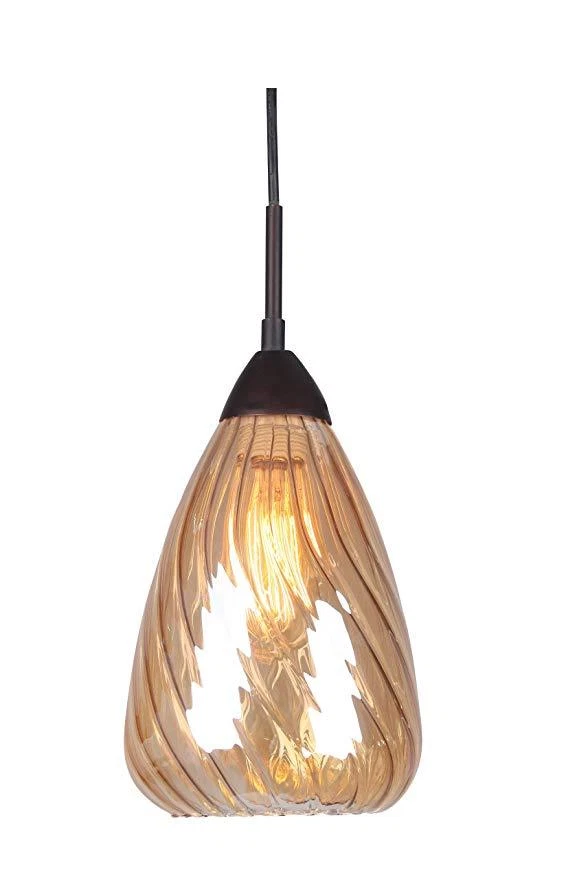 Woodbridge Lighting 13226MEB-C20733 Remojo Luz Única 6-1/4" Ancho Colgante Individual Foto 1 de 1