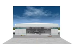 Juego de sábanas diorama Hakoniwa Giken 1/144 patio mantenimiento aeropuerto - Imagen 1 de 1