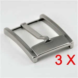 3 x Dornschliesse Gürtelschnalle für 3,8 cm Wechselgürtel KLC-307 2,66€/St. - Bild 1 von 2