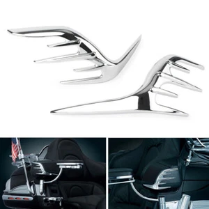 Chrome Passenger Speaker Outer Trim For Honda Goldwing GL1800 2006-2017 - Picture 1 of 11