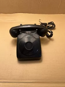 Vintage Pye BLACK NO Dial TMC Telephone Phone Original - BLANK *RARE* - Picture 1 of 5