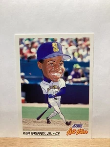 Score 1992 Baseball Card: Ken Griffey Jr. Seattle Mariners (All Star) Card #436 - Picture 1 of 2