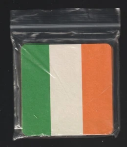 IRISH FLAG Pack of 6 Beer Mats / Coasters FREE POST UK EIRE - Picture 1 of 2