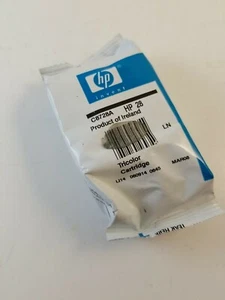 HP 28 Original dreifarbige Tintenpatrone versiegelt C8728AN Exp. März 2008 - Bild 1 von 5