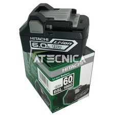 Batteria al litio di ricambio HITACHI BSL1860 18V 6Ah originale alto rendimento