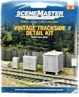 HO Scale Walthers SceneMaster 949-4140 Vintage Trackside Detail Set Kit (20) pcs
