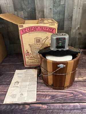 Винтажная морозильная камера Sears Roebuck 5 кварт с электродвигателем - Изображение 1 из 4