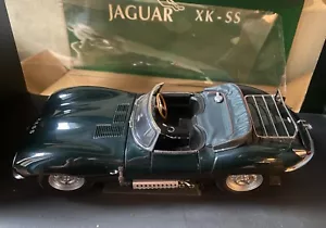AUTOART 1/18 JAGUAR XK SS BRITISH RACING GREEN MINT IN BOX - Foto 1 di 20