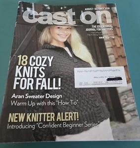 CAST ON Knitting Magazine - August-October 2014 Issue - Picture 1 of 2