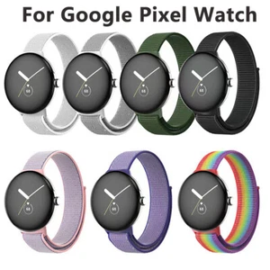 Bracelet Nylon Sports Strap For Google Pixel Watch Wrist Watch Band Replacement - Foto 1 di 21