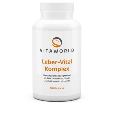 VITA-WORLD GMBH Vita World Leber-Vital Komplex (120 Kps)