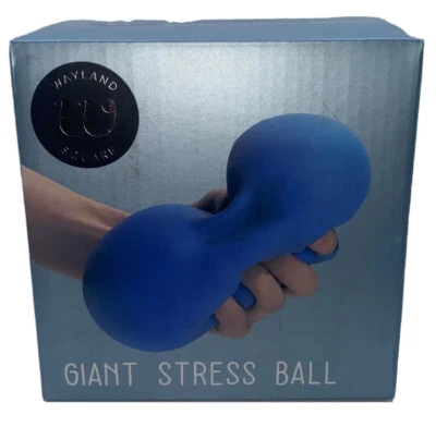Giant Blue Stress Ball - Super Soft 6 Inch Squeeze It Reduce Stress Anxiety New - Image 1 of 3