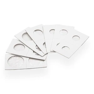 100 Coin Shield 2x2 Coin Flips Assorted Sizes Cardboard Mylar Holders - You Pick - Picture 1 of 6