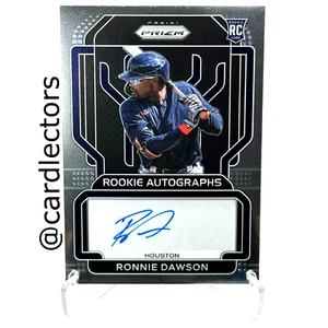 Autógrafos de novato Panini PRIZM 2022 RONNIE DAWSON #RA-DN radiocontrol automático ASTROS - Imagen 1 de 2