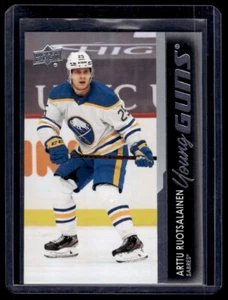 2021-22 Upper Deck Series 1 Young Guns Arttu Ruotsalainen Rookie #221 Buffalo - Picture 1 of 2