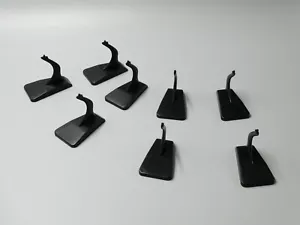 Schwarz Kunststoff Displayständer für 1:400 Druckguss Flugzeug Modell 8 Set Konvolut FRE SH - Bild 1 von 4
