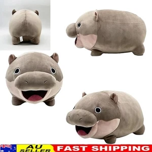 Moo Deng Hippo Soft Plush Moo Deng Plush Toy Cute Pygmy Hippo Plushie Doll Gift - Picture 1 of 17