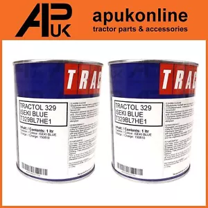 2 Litre Blue Tractol Paint 2L for Iseki Tractor Machinery Agricultural Spray - Picture 1 of 3
