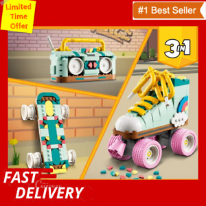 LEGO 31148 CREATOR | 3-in-1 | Retro Roller Skate, Radio & Skateboard Brand New