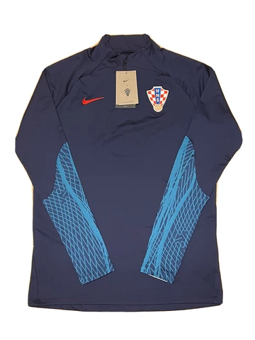 Nike Croatia National Strike Soccer Drill Top Blue DH6453-498 Men’s Size Medium Cover