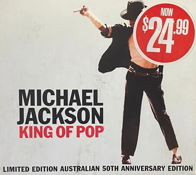 MICHAEL JACKSON - KING OF POP  2 CD DIGIPAK LIMITED EDITION AUSTRALIAN 50TH - Image 1 of 4