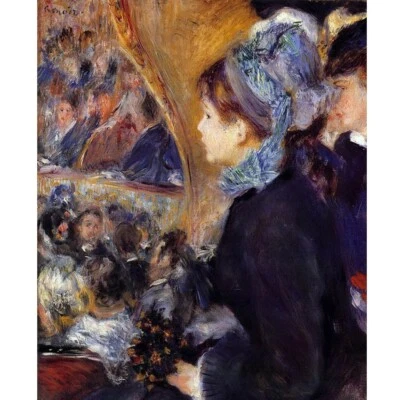 Reproducción de pintura al óleo 100% hecha a mano, la primera salida de PRenoir PAR155 Foto 1 de 4