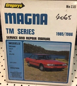 Magna TM series 1985/86 No 235 Gregory's Workshop Manual, new unused - Picture 1 of 1
