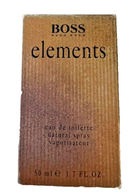BOSS ELEMENTS EDT Spray 1,7 oz 50 ml por Hugo Boss en caja descontinuado. Foto 1 de 2
