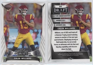 2023 Leaf Draft Caleb Williams #20