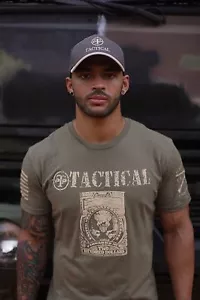 PTP Tactical / Grunt Style NFA Tax Stamp Logo T-shirt - Picture 1 of 12