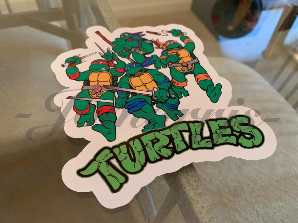 Teenage Mutant Ninja Turtles Power Sticker Decal Sign Movie Cartoon - Image 1 of 4