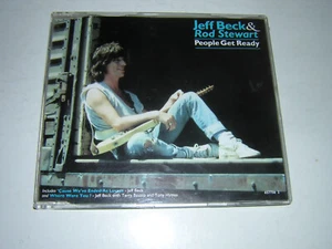 JEFF BECK & ROD STEWART CD SINGLE - PEOPLE GET READY - Picture 1 of 3