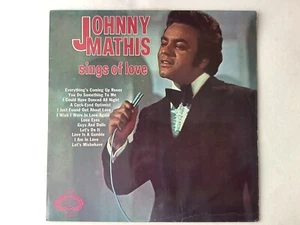 Johnny Mathis: Sings Of Love Vinyl Record LP (1964) - Imagen 1 de 8