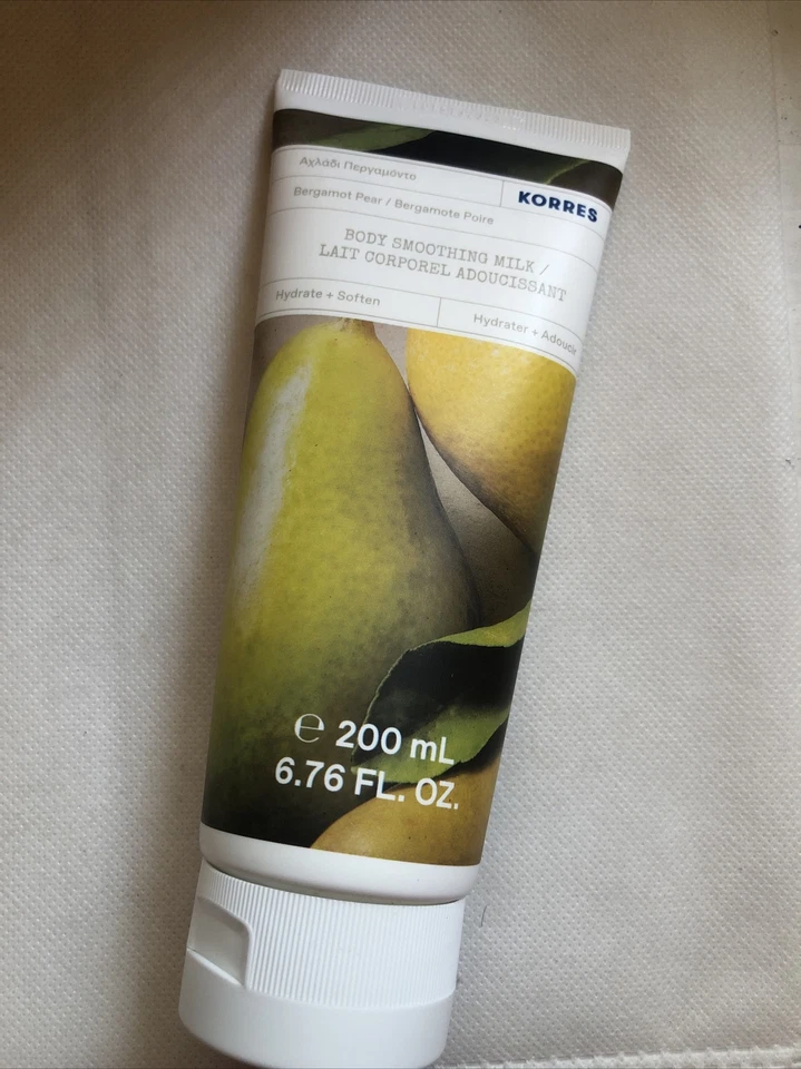 KORRES Body Smoothing Milk Bergamot PEAR 92.5 Natural Content 200ml