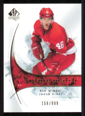 2009-10 SP Authentic #193 Jakub Kindl RC /999 - Image 1 of 2